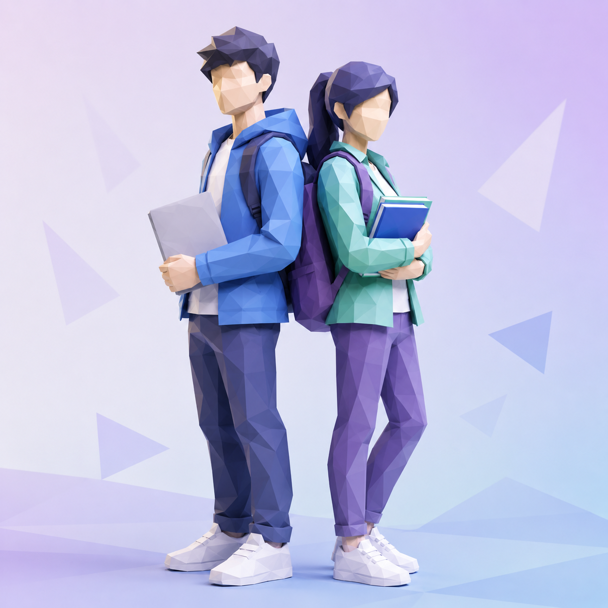 Students preparing for their careers together